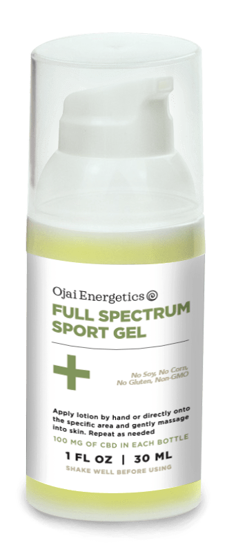 Ojai Organics CDB Full Spectrum Sport Gel